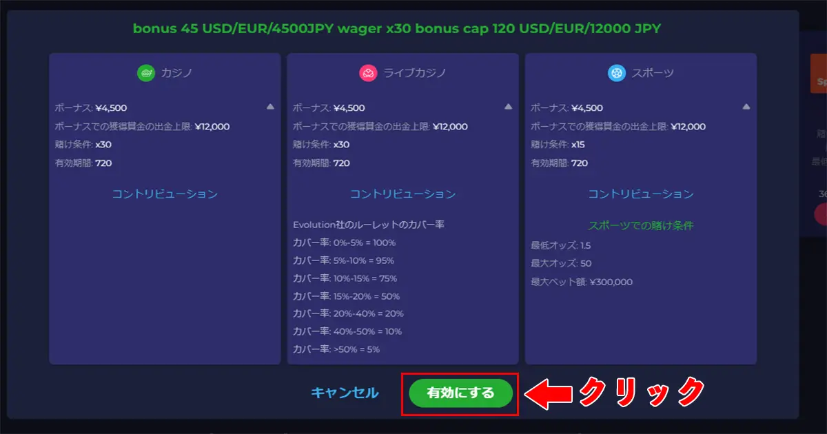 ラーメンベット入金不要ボーナスの受け取り方